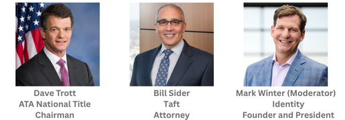 Dave Trott-Chairman, Bill Sider-Attorney, Mark Winter-Founder and President